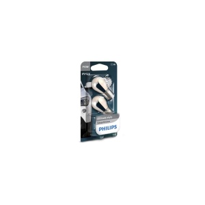 SET 2 BECURI SEMNALIZARE PY21W 12V (blister) SILVER VISION PHILIPS - Img 4