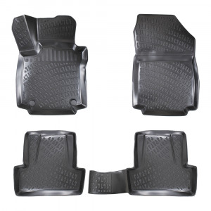 SET COVORASE AUTO CAUCIUC UMBRELLA PENTRU RENAULT CLIO 4 2012-2019 - Img 1