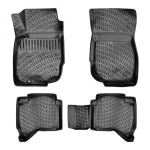 SET COVORASE AUTO CAUCIUC UMBRELLA PENTRU TOYOTA HILUX VII 2004-2015 - Img 1