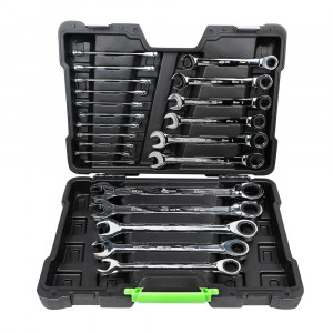 SET DE 22 CHEI COMBINATE CU RATCHET