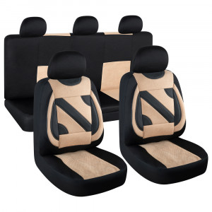 SET HUSE SCAUN NERO BEJ - Img 1