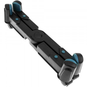 Suport mobil pentru unitate pc, ajustabil 8-25 cm, 4 roti pivotante, negru - Img 4