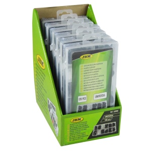 TRUSA DE CLIPS DE PLASTIC - UNIVERSAL 128 PCS - Img 5