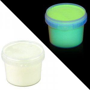 Vopsea invizibila fluorescenta reactiva uv, transparenta verde recipient 30 g - Img 3