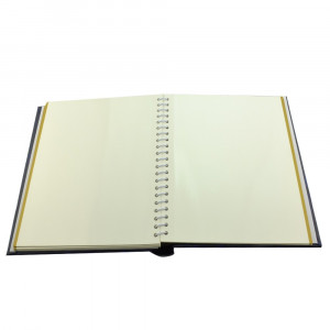 Album foto clasic, 10 file autoadezive, tip carte, spatiu notite, pagini cartonate culoare maro - Img 4