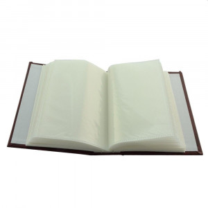 Album foto clasic tip carte, 13x18, 100 poze culoare maro - Img 3