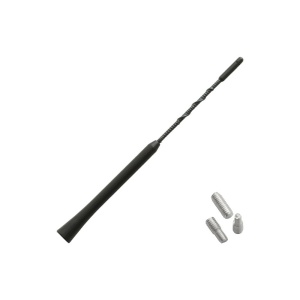 ANTENA AUTO EXTERIOR NEAGRA 24CM CU 2 ADAPTOARE (5-6MM) - Img 4