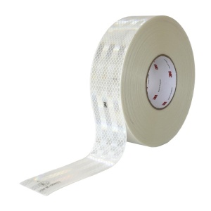 BANDA REFLECTORIZANTA 3M 983-71 ALB 53.5MMX50M ECE 104 - Img 4