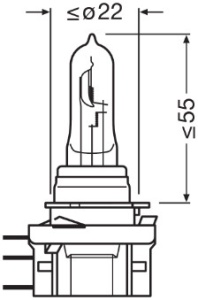 BEC 12V H15 15/55 W ORIGINAL OSRAM - Img 4