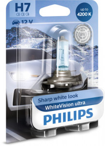 BEC FAR H7 55W 12V WHITE VISION ULTRA (blister) PHILIPS - Img 2