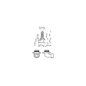 BEC FAR HB3 12V P20d 65W (blister) WHITE VISION ULTRA PHILIPS - Img 4