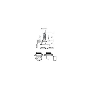 BEC FAR HB4 12V P22d 51W (blister) WHITE VISION ULTRA PHILIPS - Img 6