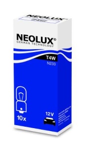 BEC POZITIE 12V T4W BA9S SET 10 BUC NEOLUX - Img 2