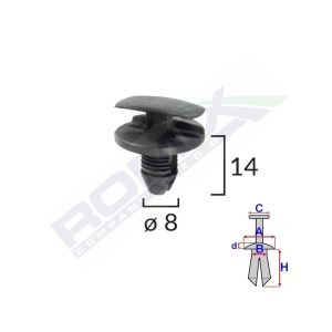 CLEMA PASAJ ROATA PENTRU CITROEN/PEUGEOT/RENAULT SET 10 BUC - Img 3