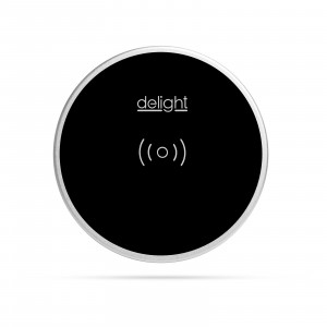 Delight - Staţie de încărcare fără fir, incorporabilă - negru - max 1,1 A - Img 1