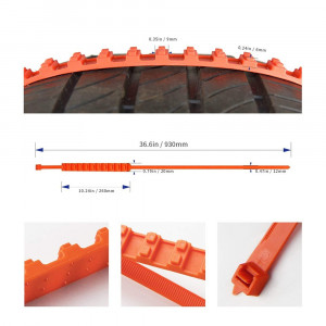 Fasete antiderapante universale pentru anvelope, 93 cm, set 10 bucati - Img 14