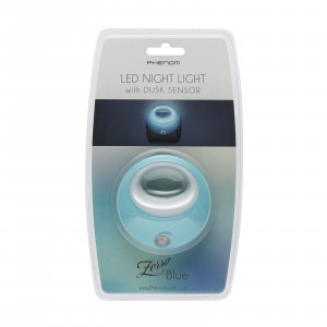 Lampa de veghe cu LED si senzor de lumina - albastra - Img 3