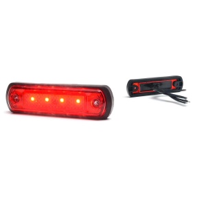 LAMPA GABARIT LED 1339 W189, 12V-24V, POZITIE ROSU WAS - Img 24