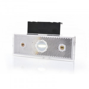 LAMPA GABARIT LED 1414 W201, 12V-24V, POZITIE ALB WAS
