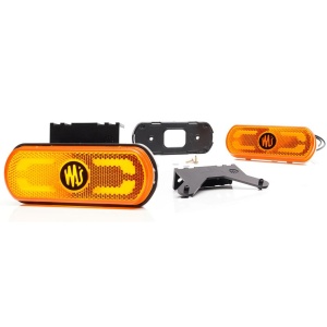 LAMPA GABARIT LED 1598 W240, 12V-24V, POZITIE PORTOCALIU WAS - Img 18