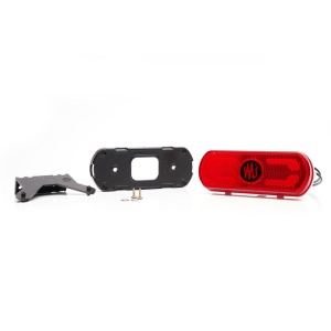 LAMPA GABARIT LED 1599 W240, 12V-24V, POZITIE ROSU WAS - Img 17
