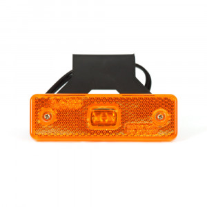 LAMPA GABARIT LED 217Z W44, 12V-24V, POZITIE PORTOCALIU WAS - Img 3