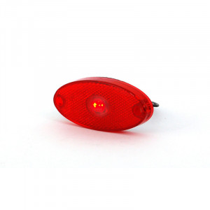 LAMPA GABARIT LED 307P W64, 12V-24V, POZITIE ROSU WAS