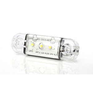 LAMPA GABARIT LED 710 W97.1, 12V-24V, POZITIE ALB WAS - Img 17