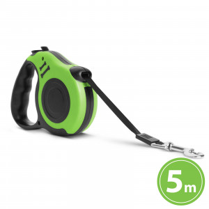 Lesă automată - 5 m - verde - Img 1
