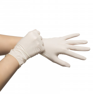 Manusi Latex, 10 buc./pachet M - Img 1