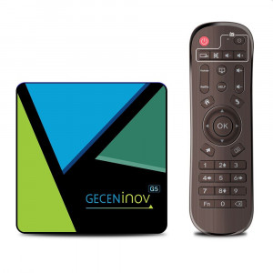 Mini pc quad core 64 bit, 4 gb ram, 32 gb, 5g, usb, tv box 4k, android 10, bluetooth, hdmi - Img 1