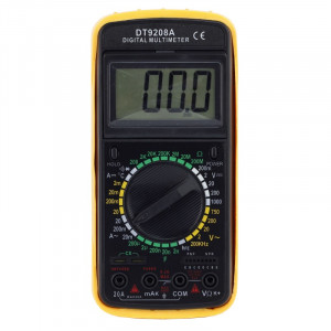 Multimetru digital 9v, display lcd, 32 pozitii, oprire automata, cablu de masurare - Img 4