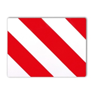 PLACA TRANSPORT AGABARITIC 40X30 CM DREAPTA PROFIL PVC HICO - Img 2