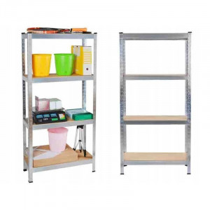 Raft metalic pentru depozitare, structura 4 nivele, sarcina per raft 175 kg, 150x75x30 cm - Img 3