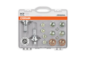 SET BECURI AUTO DE REZERVA CAMION 24V H7 OSRAM - Img 1