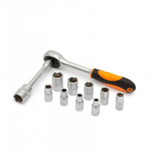 Set chei tubulare - 12 buc. - 1/4" - 5 - 13 mm - Img 1