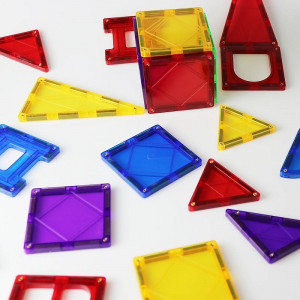Set constructie magnetic 3d, 138 piese, joc educativ varsta 6+, procart - Img 20