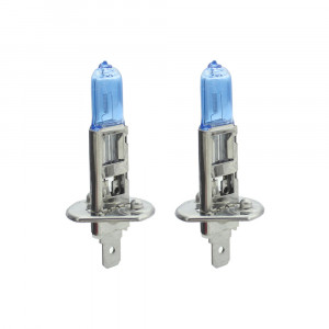 Set de 2 becuri Halogen H1, 100W +130% Intensitate - LONG LIFE - CARGUARD - Img 2