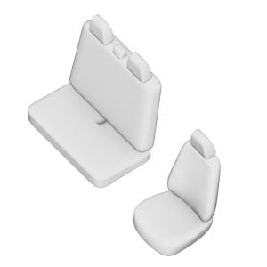 SET HUSE SCAUN FORD TRANSIT (2+1) 2009-2011 - Img 9