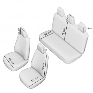 SET HUSE SCAUN LUX GRI UMB1 - Img 3