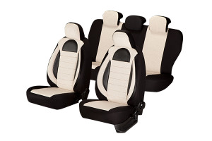 SET HUSE SCAUN RACING BEJ - Img 2