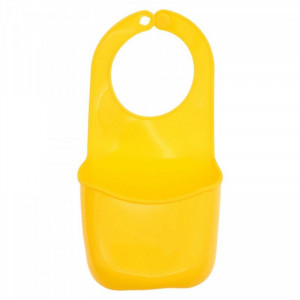 Suport burete vase, orificii scurgere, inel prindere, silicon culoare galben - Img 2