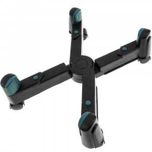 Suport mobil pentru unitate pc, ajustabil 8-25 cm, 4 roti pivotante, negru - Img 9