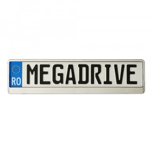 SUPORT NUMAR INMATRICULARE MEGA DRIVE SILVER 1 BUC - Img 2