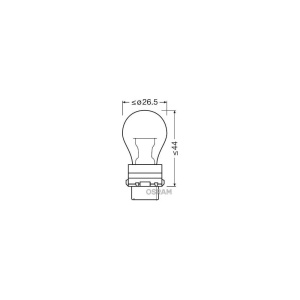 BEC 12V PY27/7W ORIGINAL SET 10 BUC OSRAM - Img 5