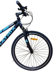 Bicicleta dama 700c hibrid, munte, oras, 21 viteze shimano, v-brake, cadru 17 inch aluminiu - Img 9
