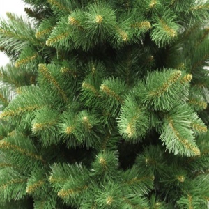 Brad artificial de craciun, aspect pin himalaya, varfuri ascutite, inaltime 220 cm, suport inclus - Img 5