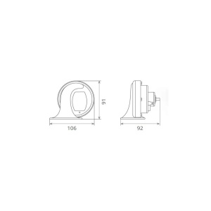 CLAXON ELECTROMAGNETIC 12V 6A TON INALT - Img 7