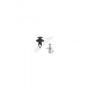 CLEMA PENTRU MOTOCICLETA HONDA SET 10 BUC - Img 1