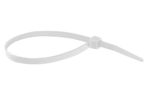 COLIERE NYLON ALBE 4.8*250 MM SET 100 BUC